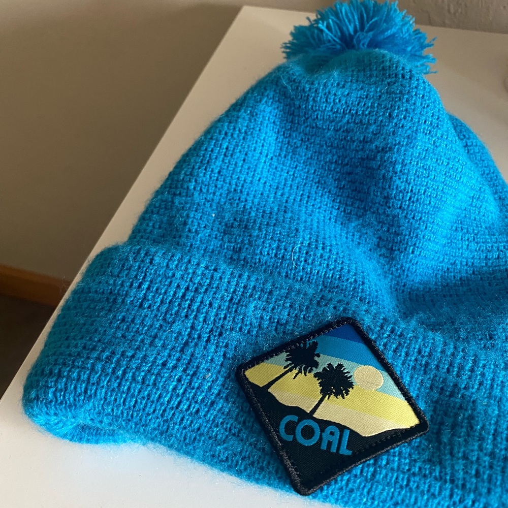 Tropical patch Coal Headwear beanie
